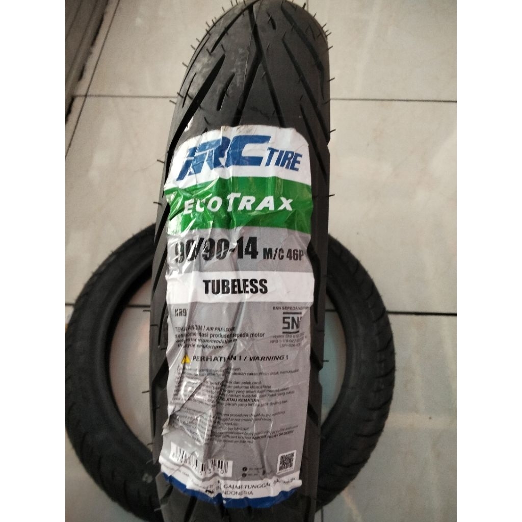 BAN IRC 90/90 14 TUBELESS type ECOTRAX ban matic ring 14