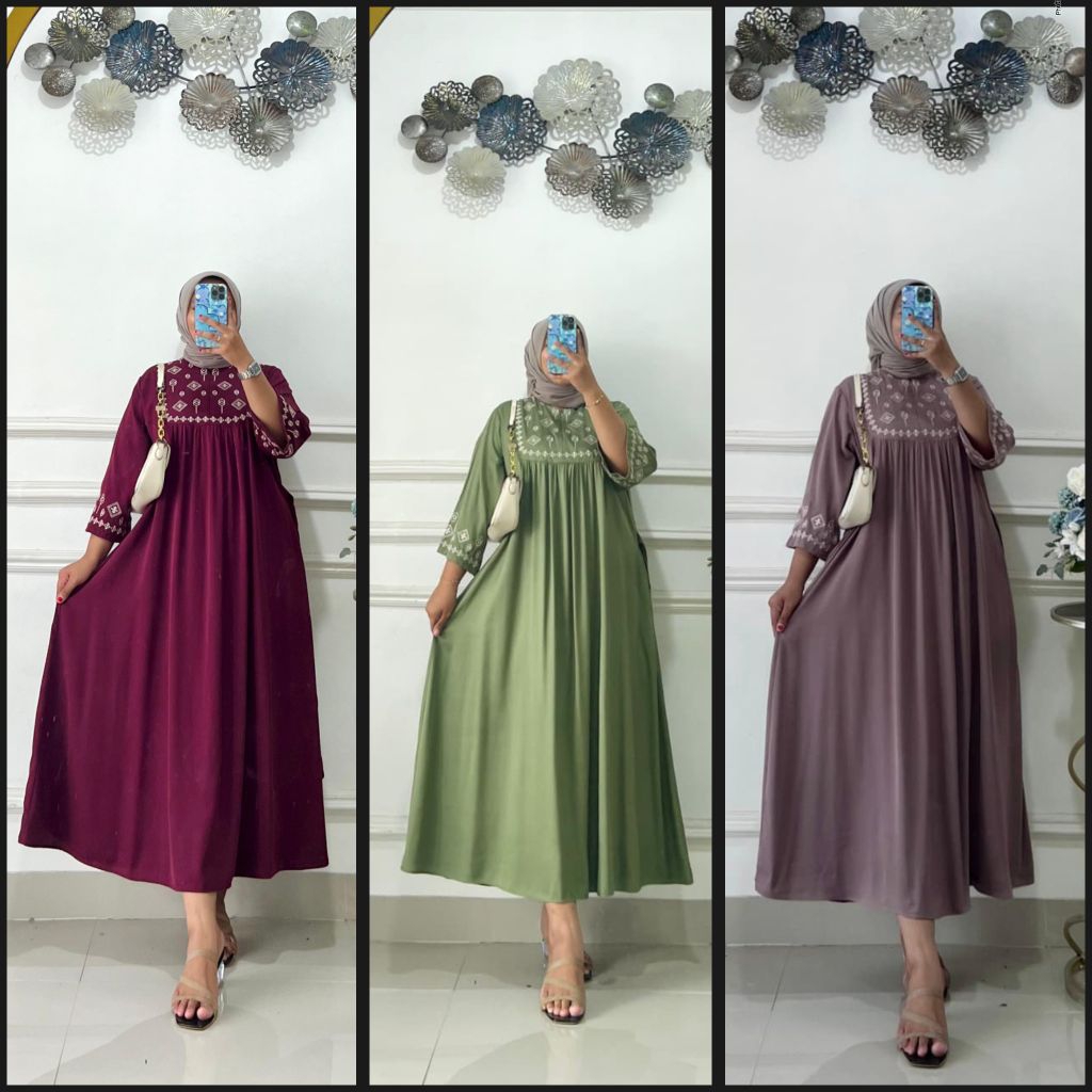 Aluna plain midi dress