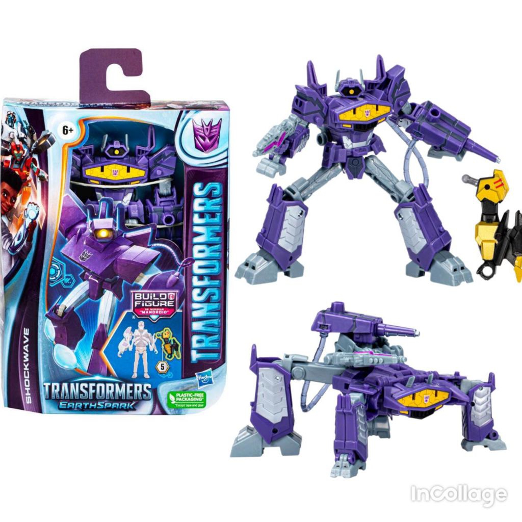 Transformer Ratchet White Decepticon Megatron Autobot Transformers Earthspark Shockwave Purple Trans