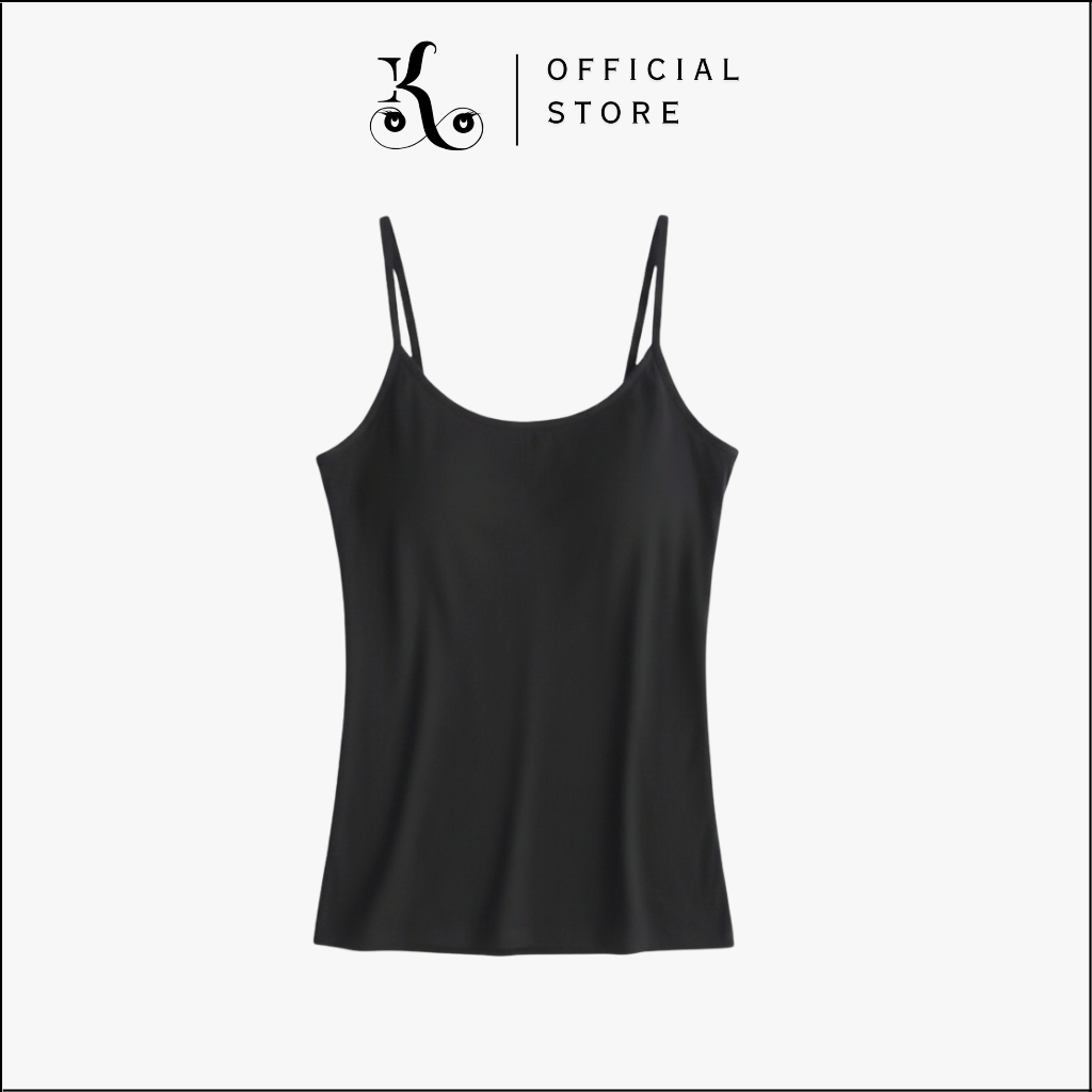 [ KHAEFASHION ] - (BR211)Tank Top Bra Big Size Jumbo Singlet Panjang Wanita Tali Adjustable Olahraga