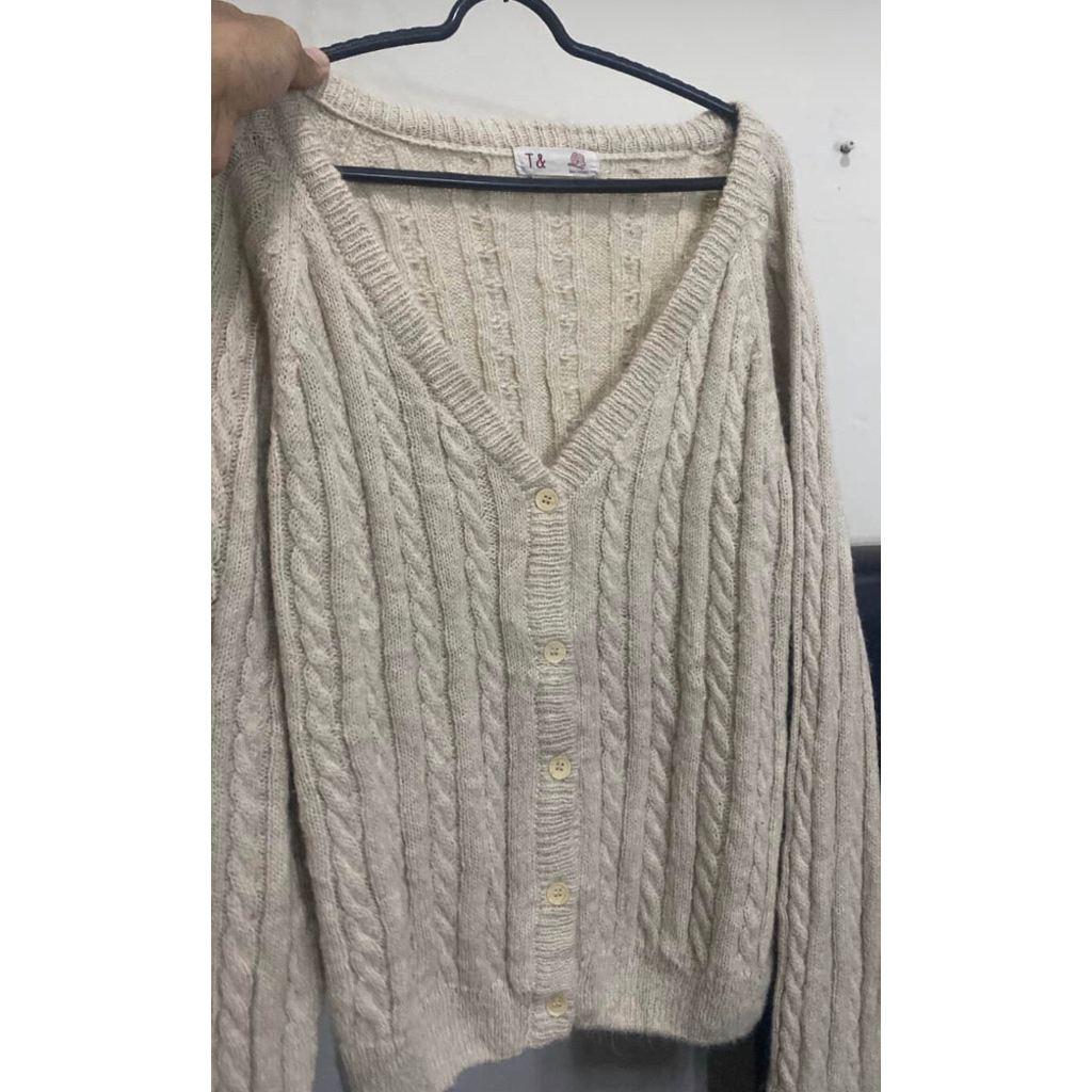 Thrift Cardigan Kepang Korea Premium Preloved