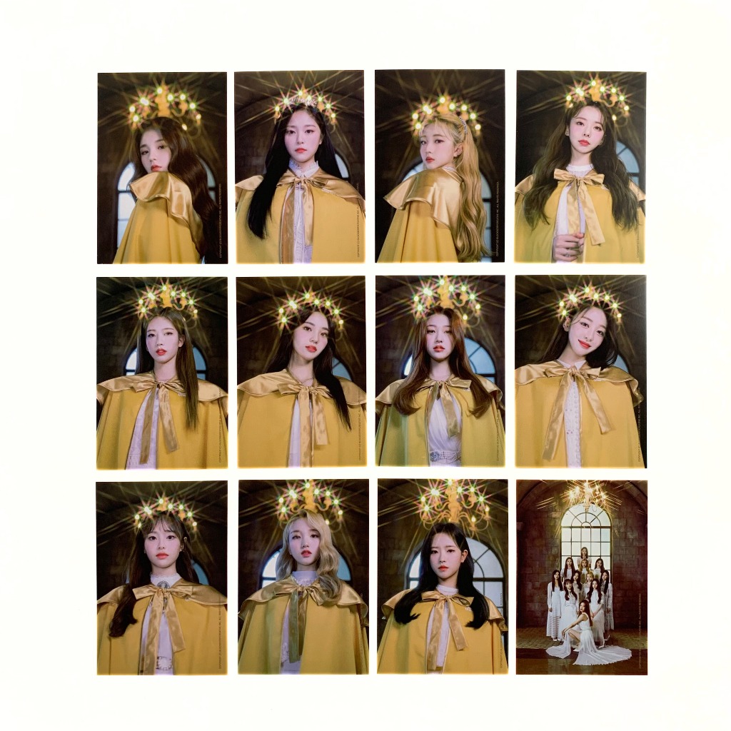 [sharing] LOONA Lightstick Postcard Benefit