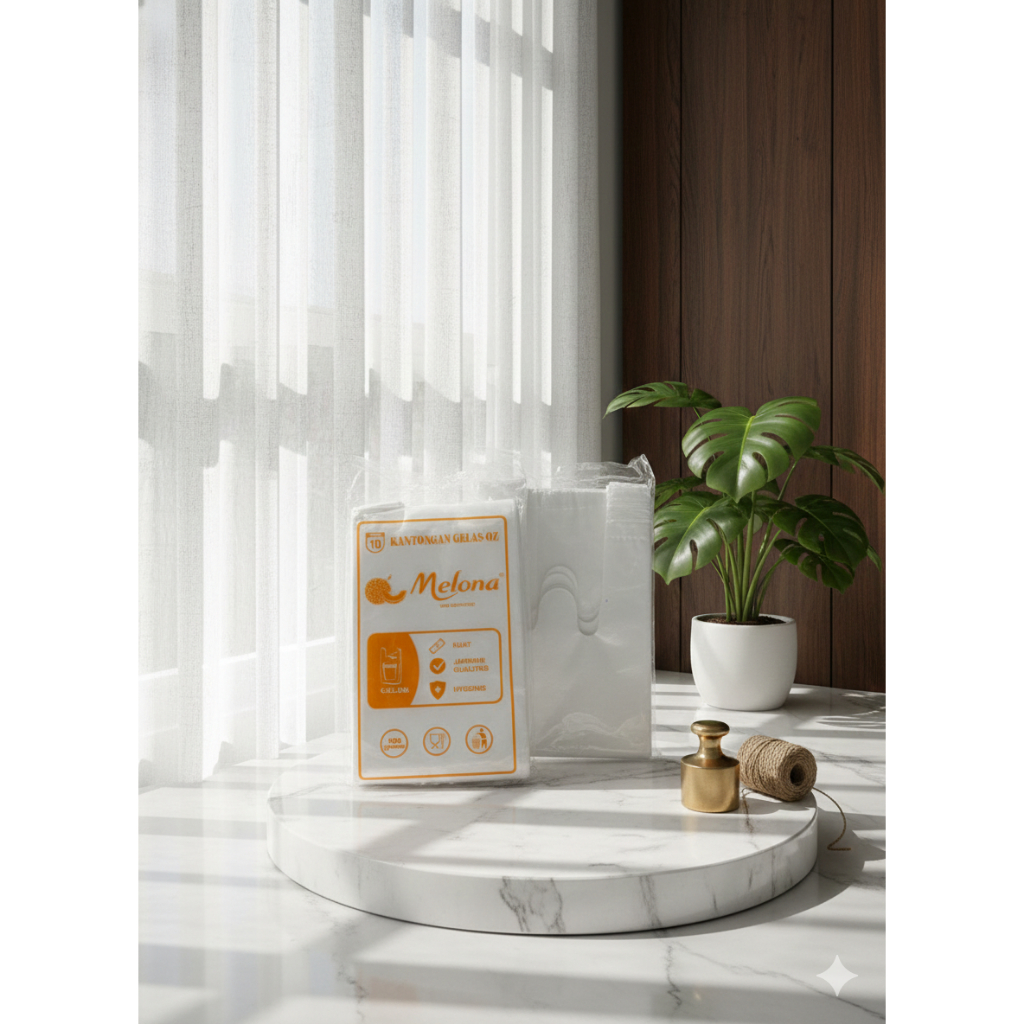 HLSM- (1 Pack) Plastik Asoy Cup Bening / Plastik Cup Bubur Bakso Pop Ice Jus / Plastik Cup Uk 10x30 