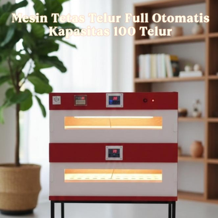 Mesin Tetas telur kapasitas 100 telur ayam, bebek dan burung otomatis