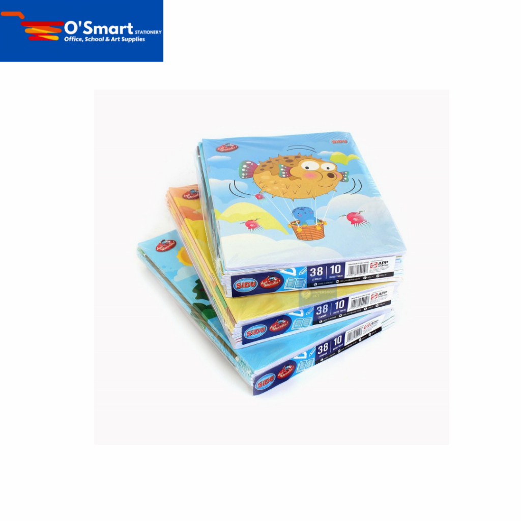 BUKU TULIS SIDU 38 LEMBAR / BUKU TULIS SIDU 38 LEMBAR PER 3 PAK