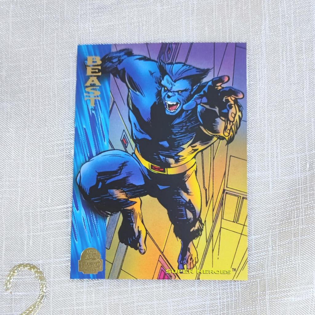 Kartu Marvel Universe Beast 1994 Super Heroes #92