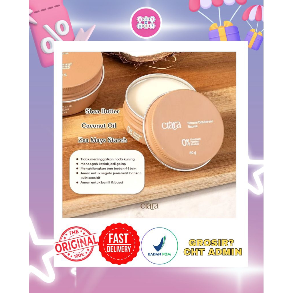 Ciara Natural Deodorant