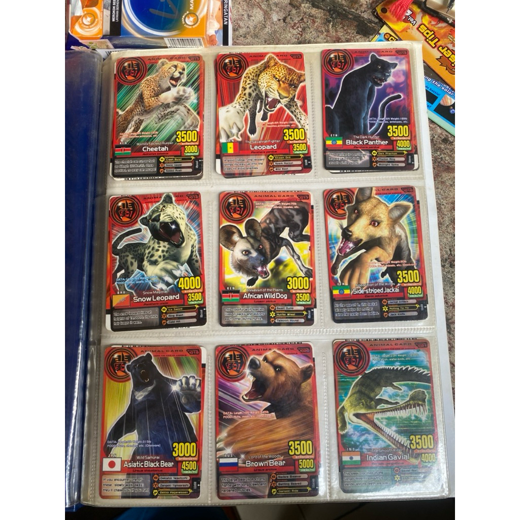 Kartu Animal Kaiser, Common Animal Card ver 1, Ori Nmco