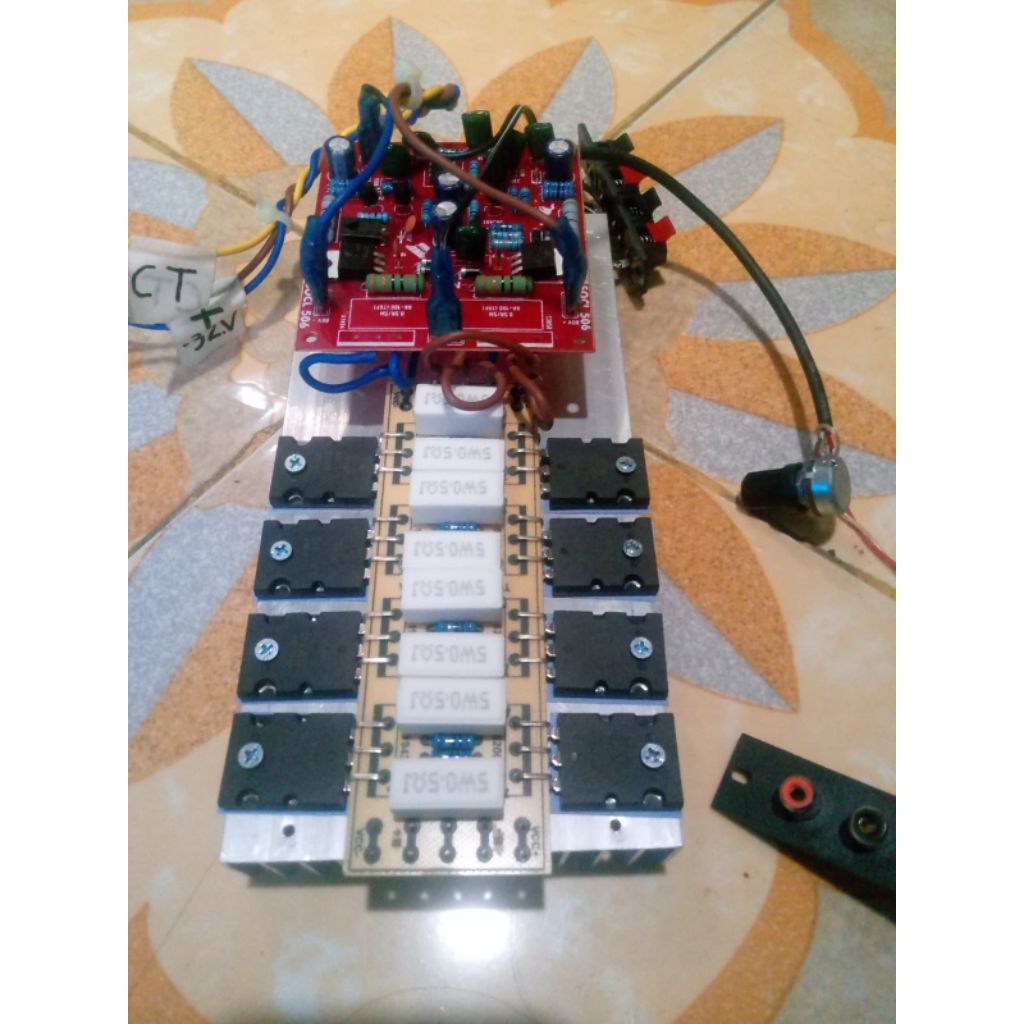 POWER  SOCL 506 /4 SET LENGKAP AKSESORIS