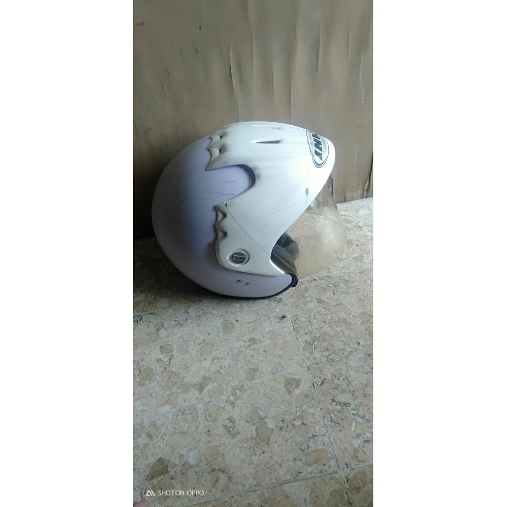 helm ink batman putih dopf oryginal