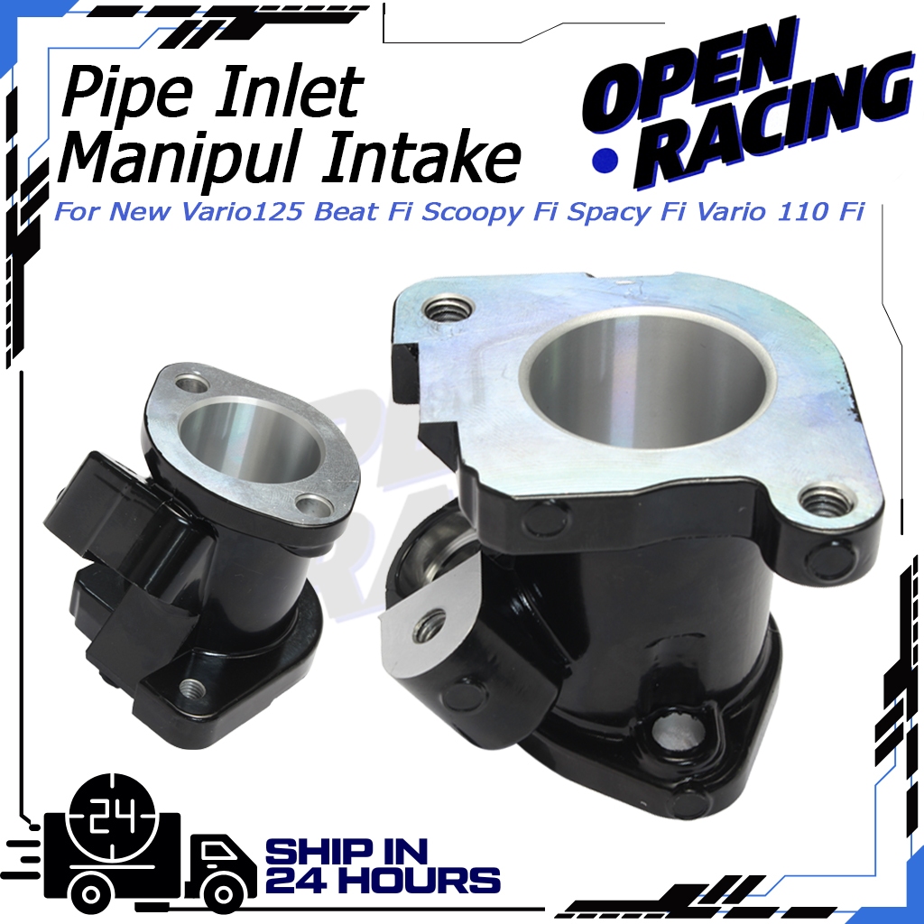 INTAKE DOWNDRAFT  90° VARIO 125/150/BEAT FI/SCOOPY 110 90 DERAJAT BY  Intake TB 28/30/32/34mm