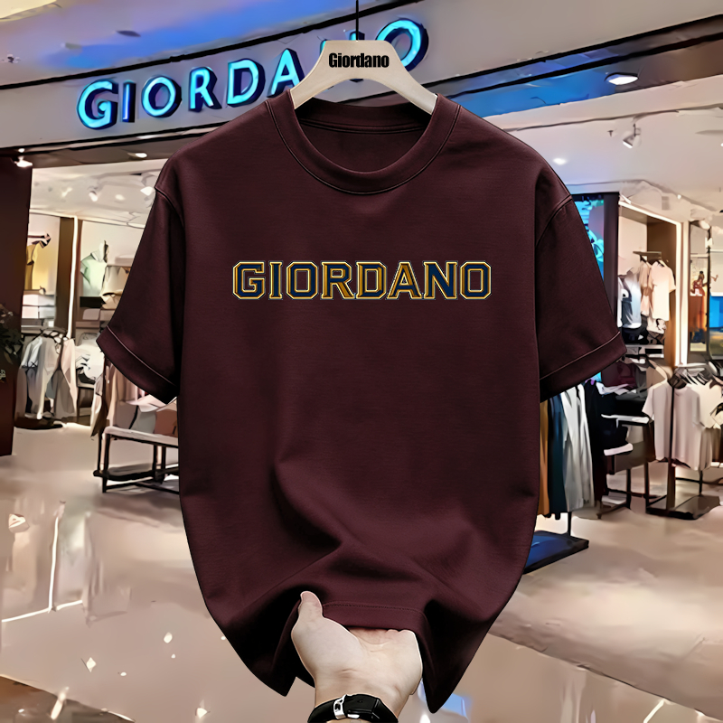 Kaos Giordano Pria Original Graphic T Shirt Cotton Casual Premium