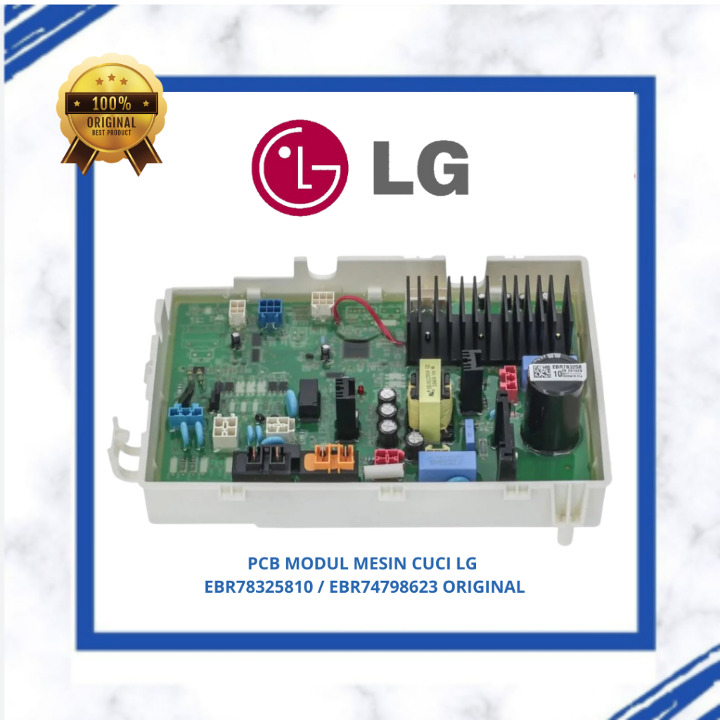 PCB MODUL MESIN CUCI LG EBR78325810 / EBR74798623 WD-D17D6 ORIGINAL