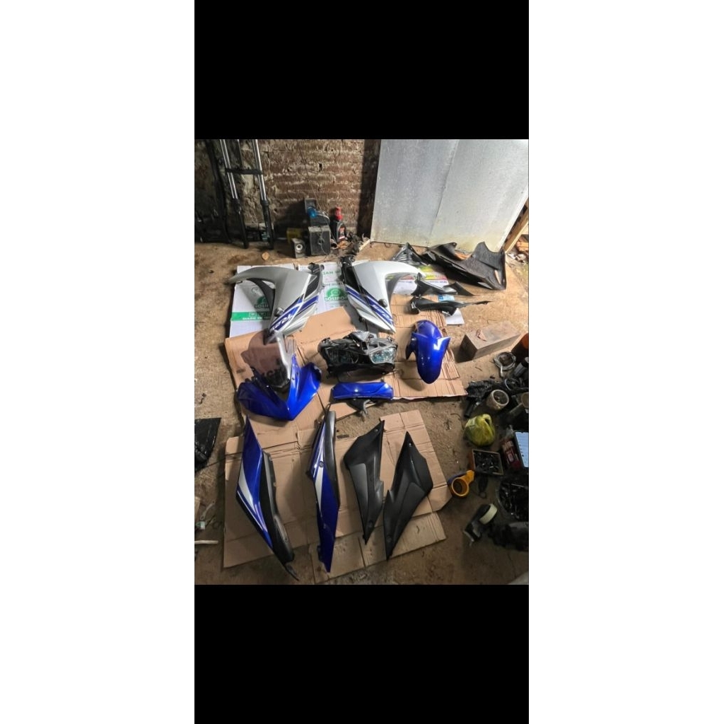 Body fullset copotan R25 hitam