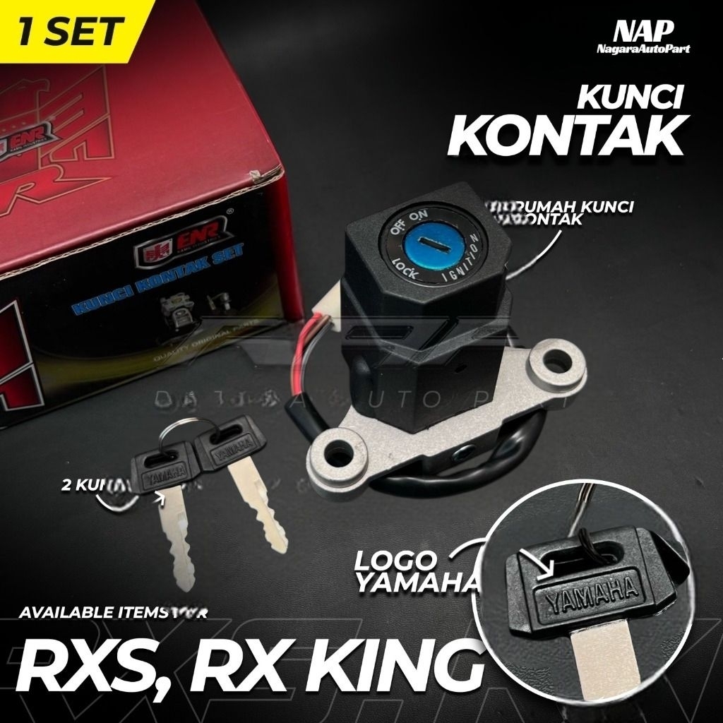 KUNCI KONTAK RXS RX KING LAMA KUNCI YAMAHA/KUNCI KONTAK RXS RX KING LAMA SET MATA KUNCI YAMAHA