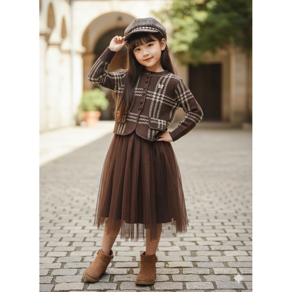 Dress Premium Rajut Mix Tile BKK