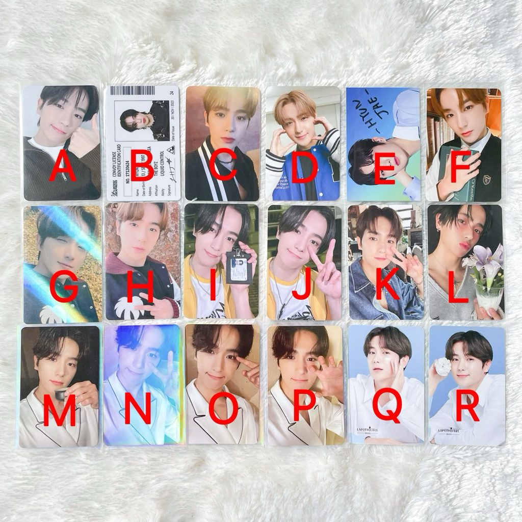 PHOTOCARD HYUNJAE THE BOYZ OFFICIAL (PART 8)