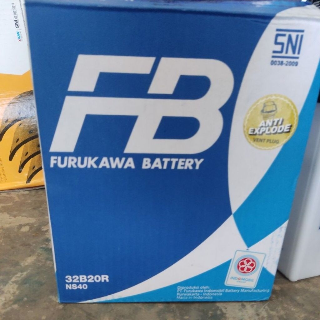 AKI FB NS40 Basah (Mobil Avanza, Xenia, Terios, Rush, Grandmax, Zebra, Carry)