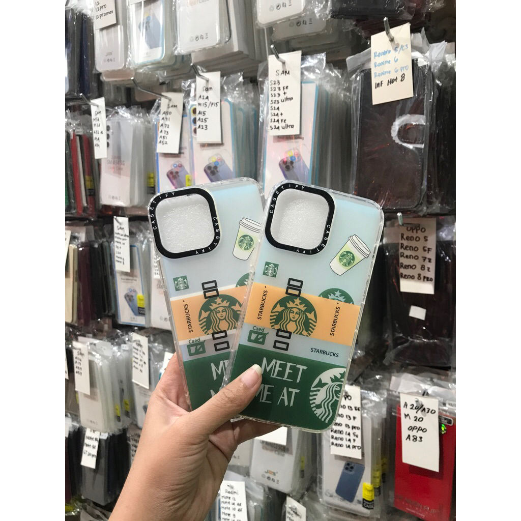 HardCase Mate Gambar Starbucks IPHONE 13 PROMAX