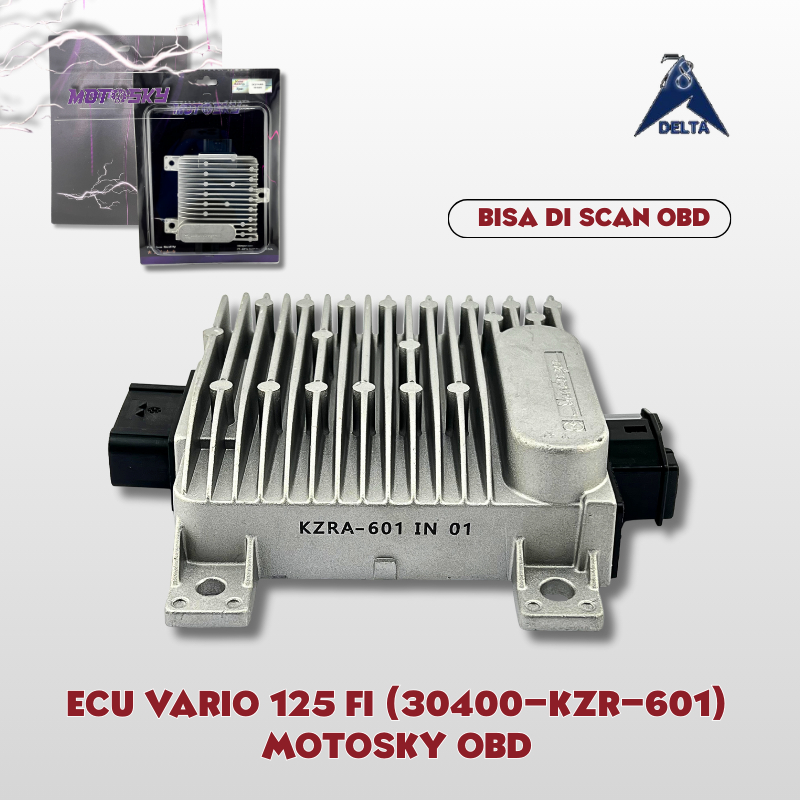 ECU VARIO 125 FI 30400-KZR-601 MOTOSKY - ECCU ECU ECM VARIO 125 OLD,VARIO LAMA 2012-2015 KZR NON ISS