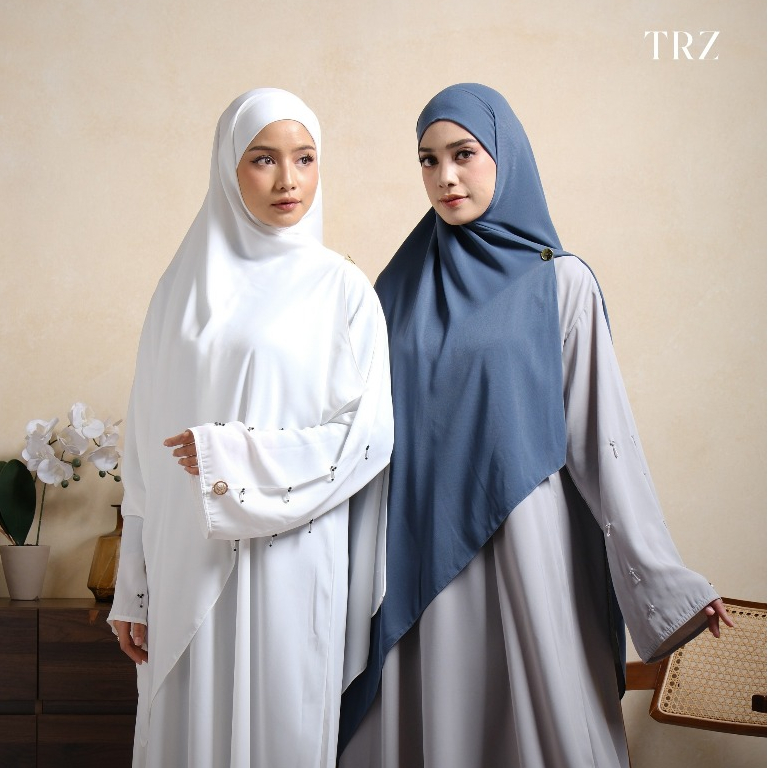 TRZ -  Layali Pashban - Pashmina Bandana - Hijab Instan Syari  Tali Bandana