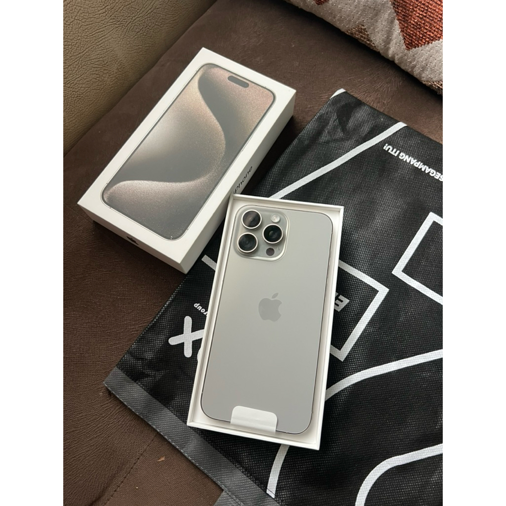 Iphone 15 Pro Max 256gb iBox Pemakaian Pribadi