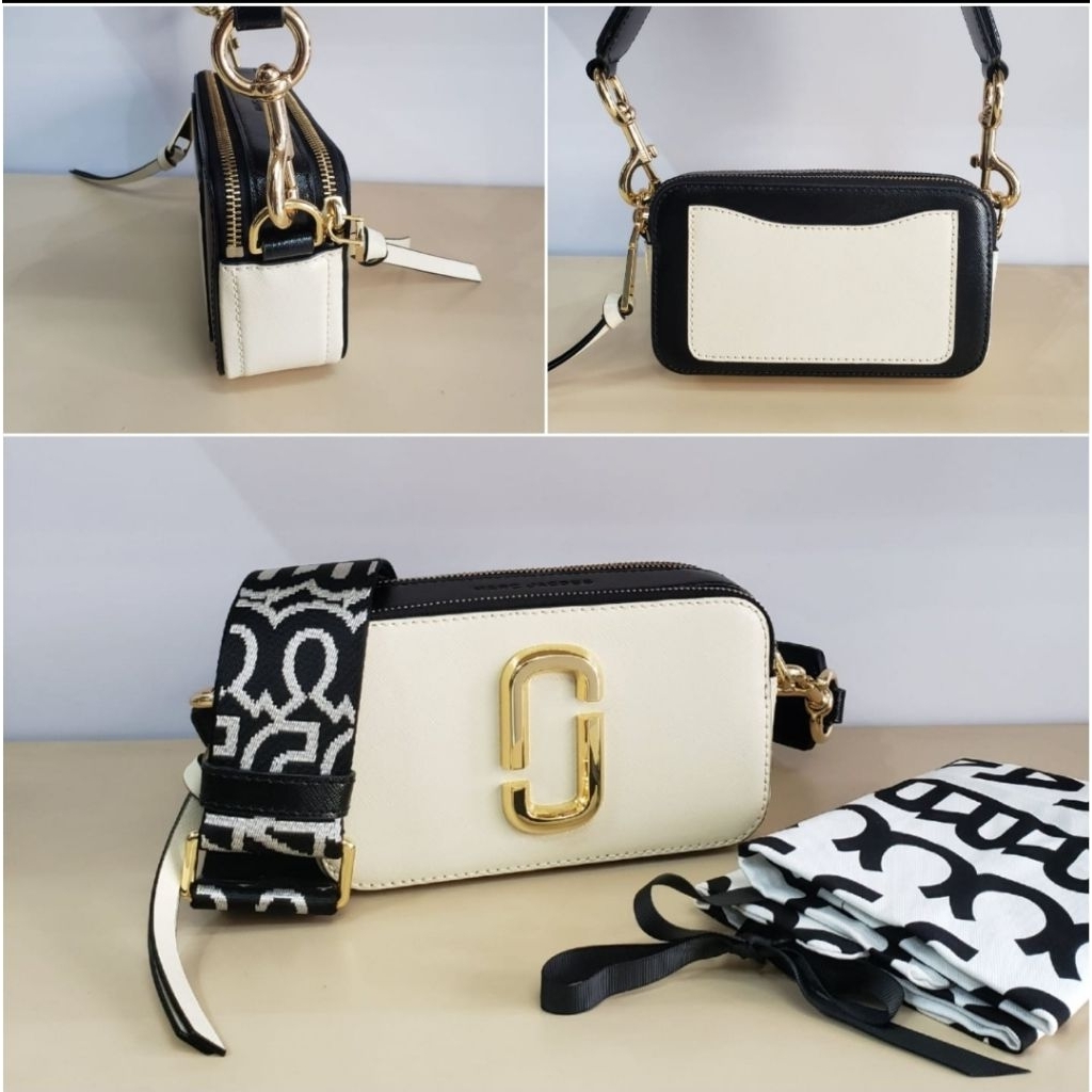 Ready MJ Snapshot Small Camera Bag,, Cloud White Multi