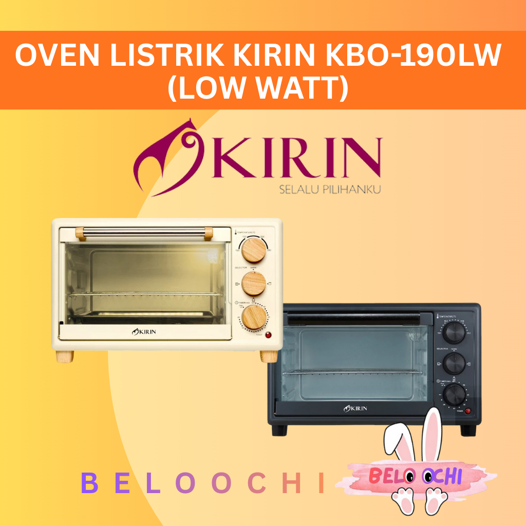 Kirin Oven KBO 190LW Oven Toaster 19Liter KBO-190LW – Omni Oven KBO 190 KBO190 KBO 190LW
