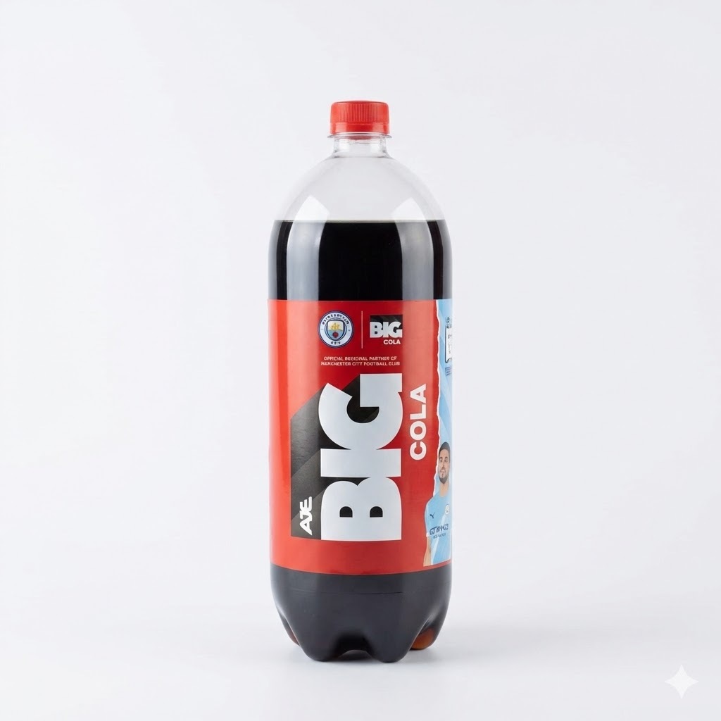Big Cola 3 Liter (6 botol) Minuman Bersoda Segar