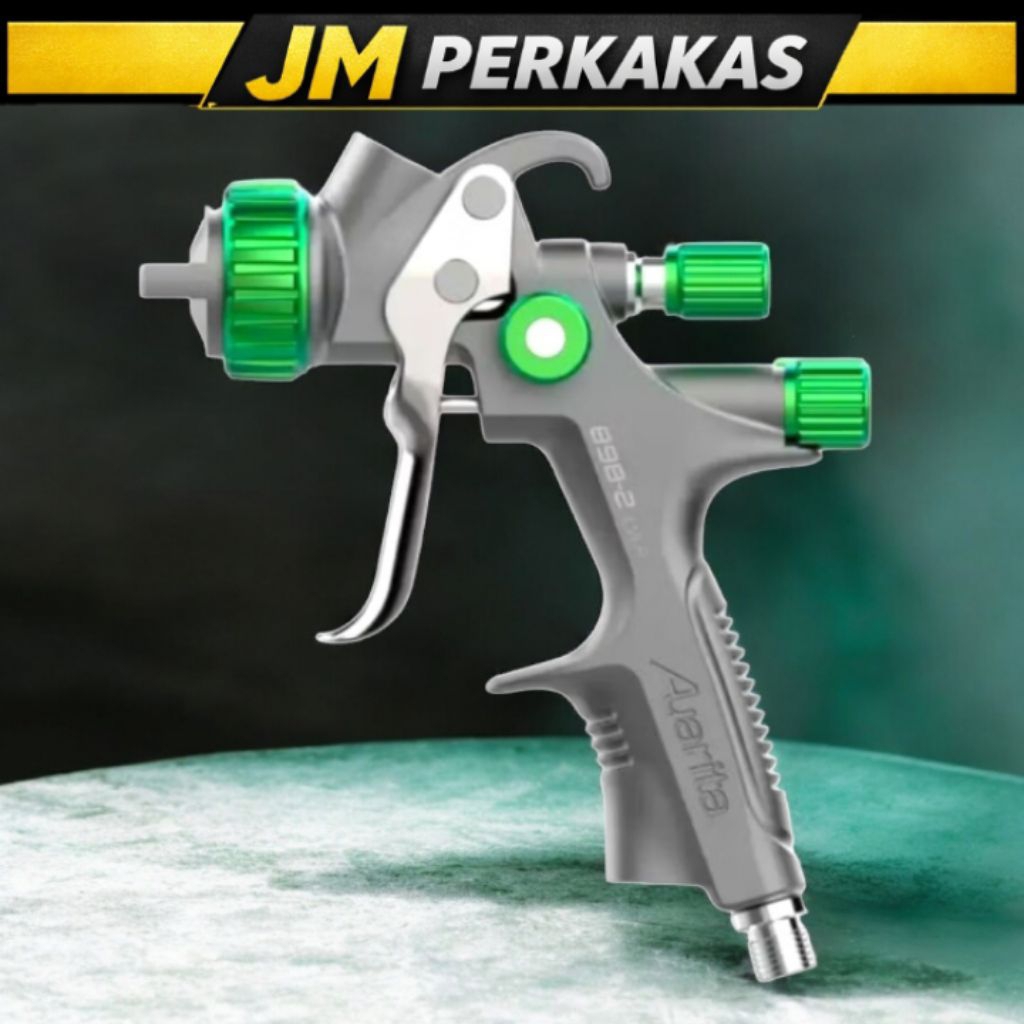 Spray Gun Original Auarita L -898-2 LVLP Nozzle 1.3 mm untuk cat body mobil motor Premium