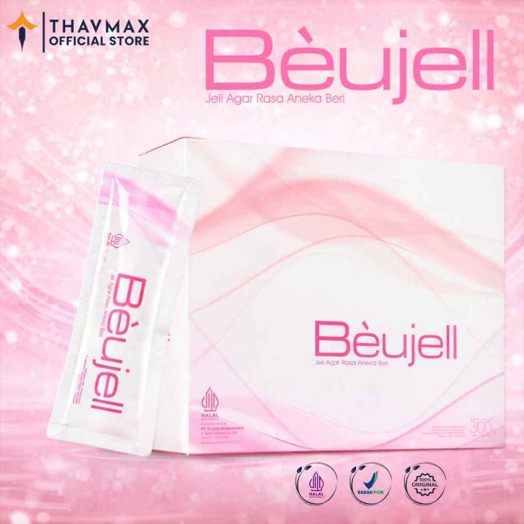 Beujell 15 Sachet @ 20 ml Pengganti K-Link Liquid Marine Collagen | Klink Marine Kolagen