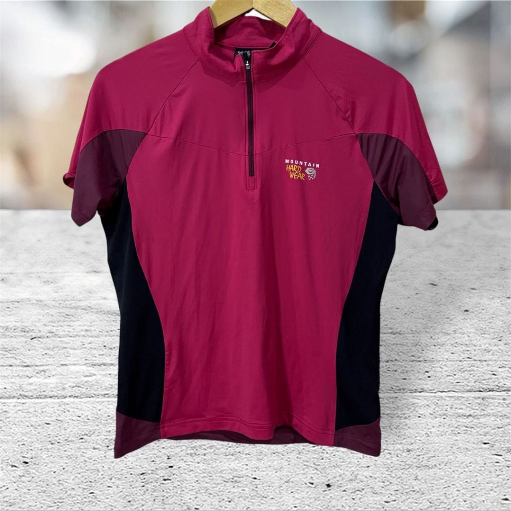 MOUNTAIN HARDWEAR Quickdry Baselayer Jersey hiking / Outdoor camping / gunung hard wear mhw