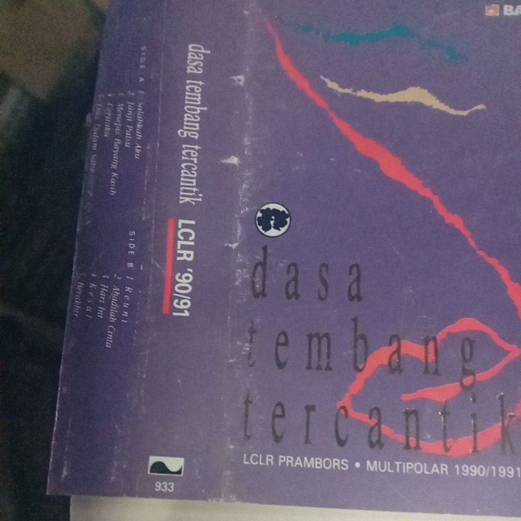 kaset pita DASA TEMBANG L183