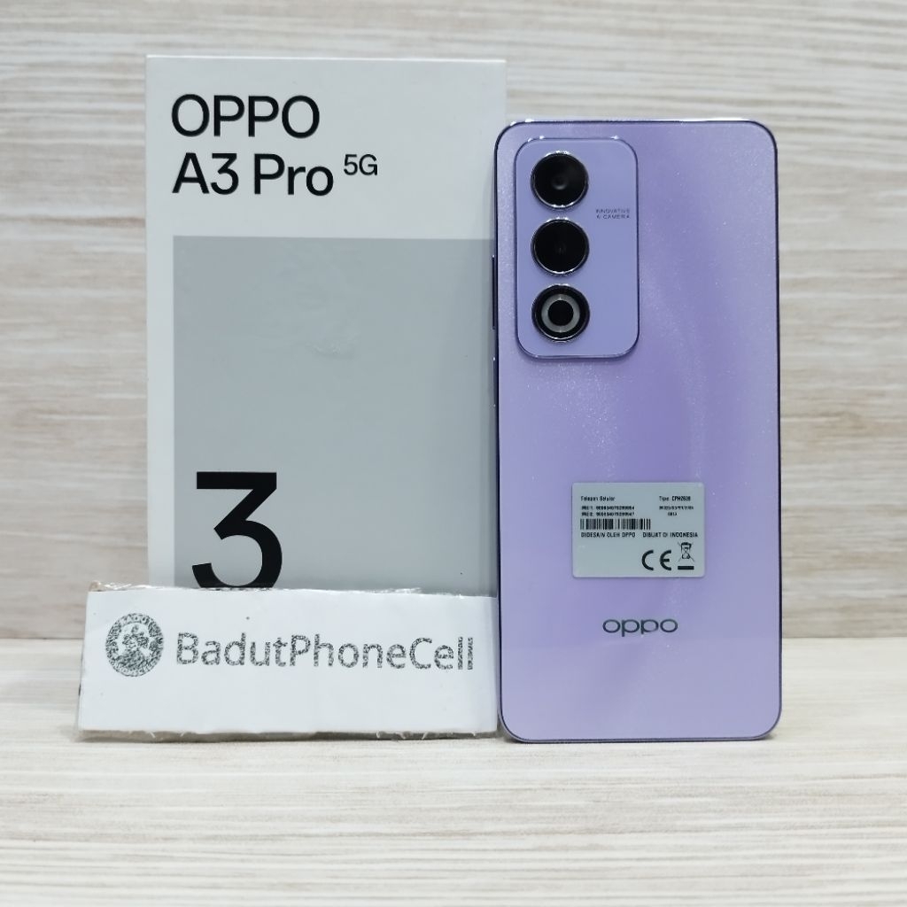 OPPO A3 PRO 5G 8/256GB HANDPHONE SECOND BEKAS FULLSET