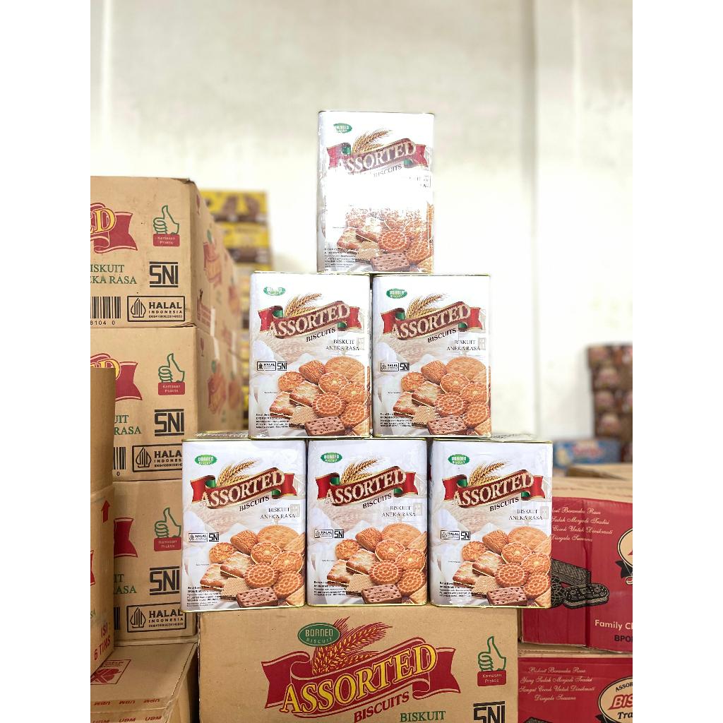 Borneo Assorted Biskuit 1 Dus isi 6