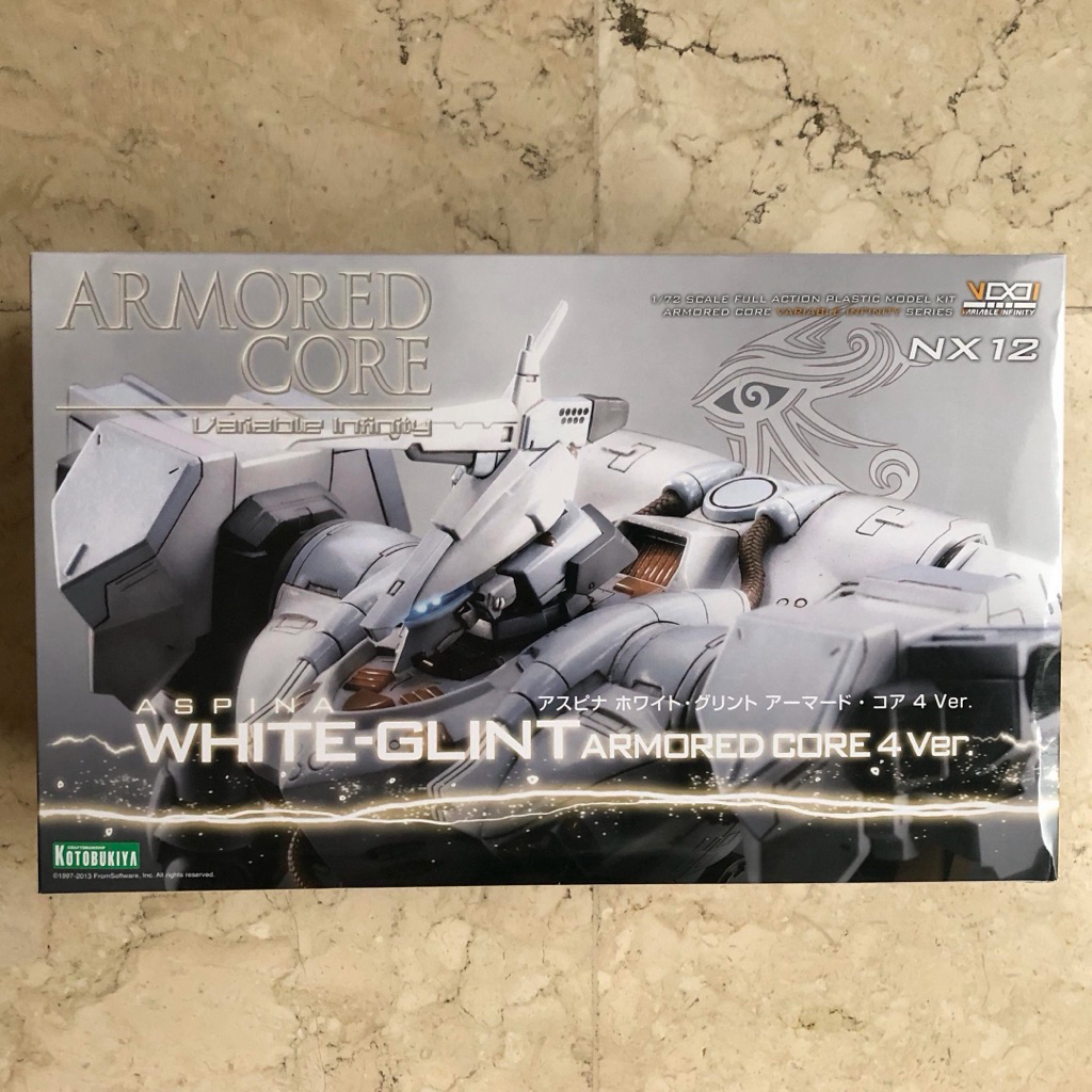 Kotobukiya 1/72 ASPINA White-Glint Armored Core 4 Ver. MIB