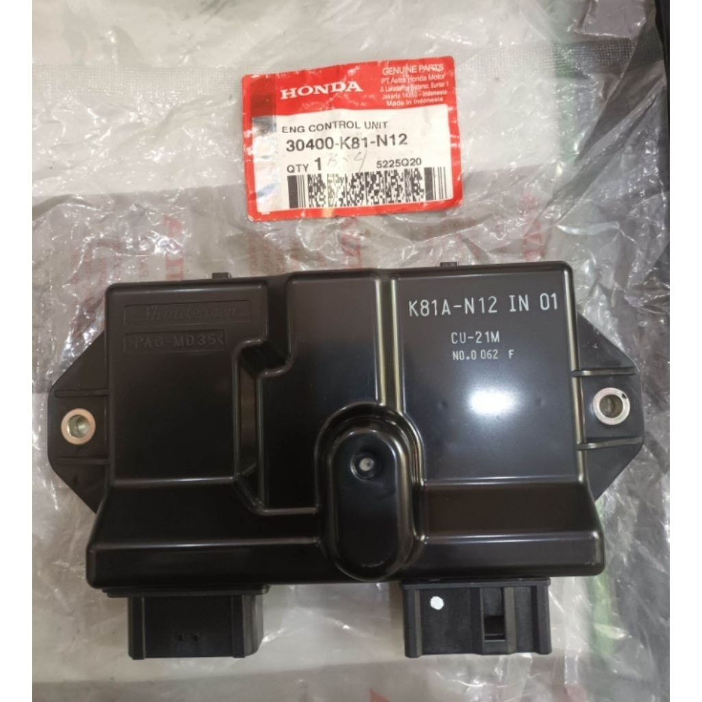 30400-K81-N12 HGP 100% ECM ECU BEAT ECO STREET K81 ISS IDLING STOP 30400K81N12