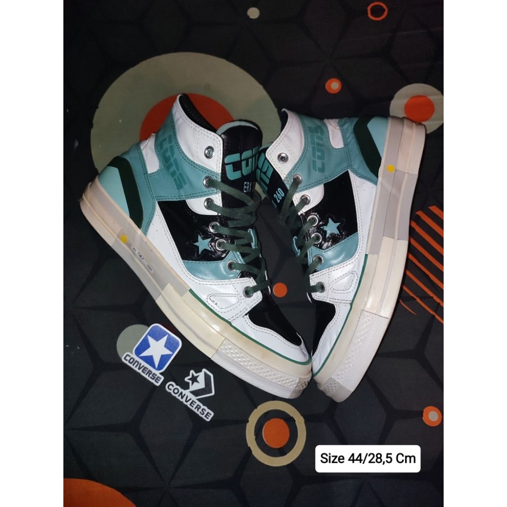 Cv 70s ERX260 White Beryl Green Leather