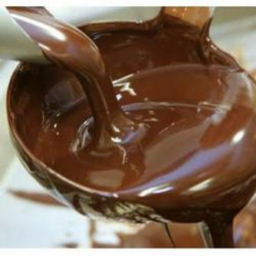 glaze coklat kiloan 500gram