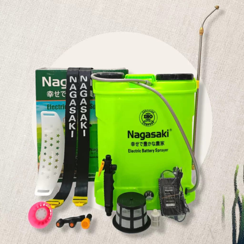 sprayer elekterik Nagasaki / Sprayer gendong elektrik / Alat semprot elektrik