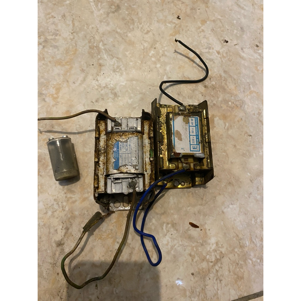 trafo ballast lampu TL 40 watt