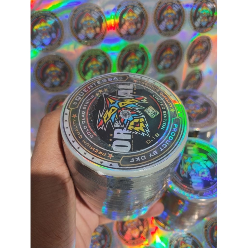 [PREMIUM GELASAN] QUENTESSA Matot 0.18 gold string 6000 yard by DKF