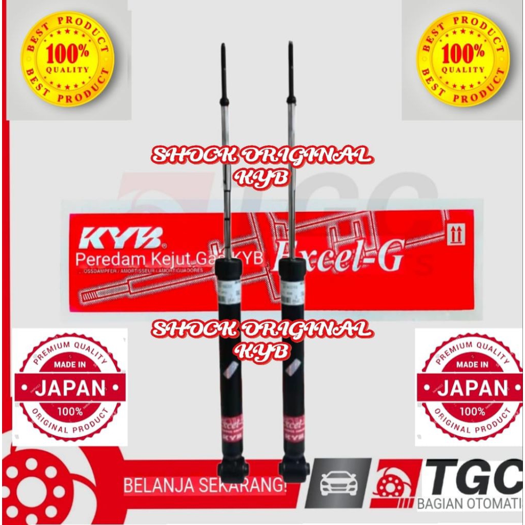 SHOCKBREAKER BELAKANG TOYOTA ETIOS VALCO MERK KAYABA EXCEL-G ORIGINAL