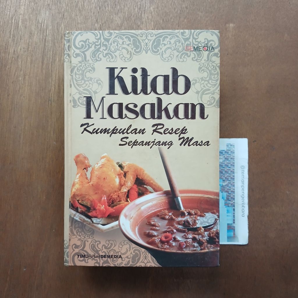 Buku Kitab Masakan - Kumpulan Resep Sepanjang Masa