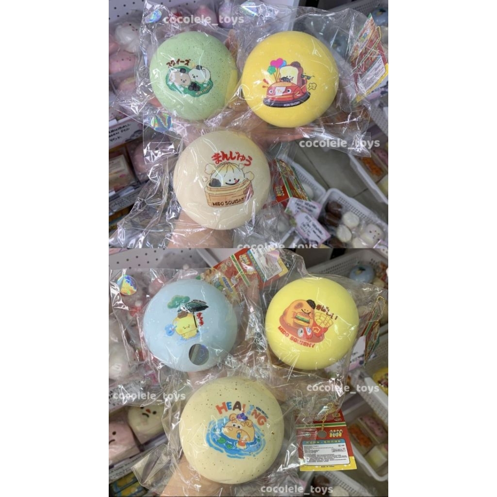 Set Mido Bun SQUISHY SERIES | squishy, mainan anak, mido squishy, squishy murah, kado anak, cocolele