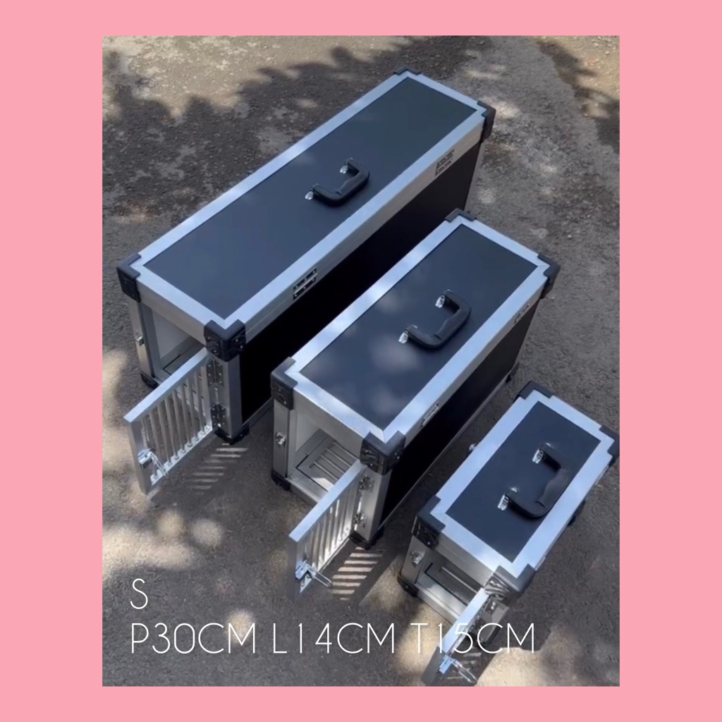 Box S Kandang Burung Travelling Ff Falk Conure Monk Parkit