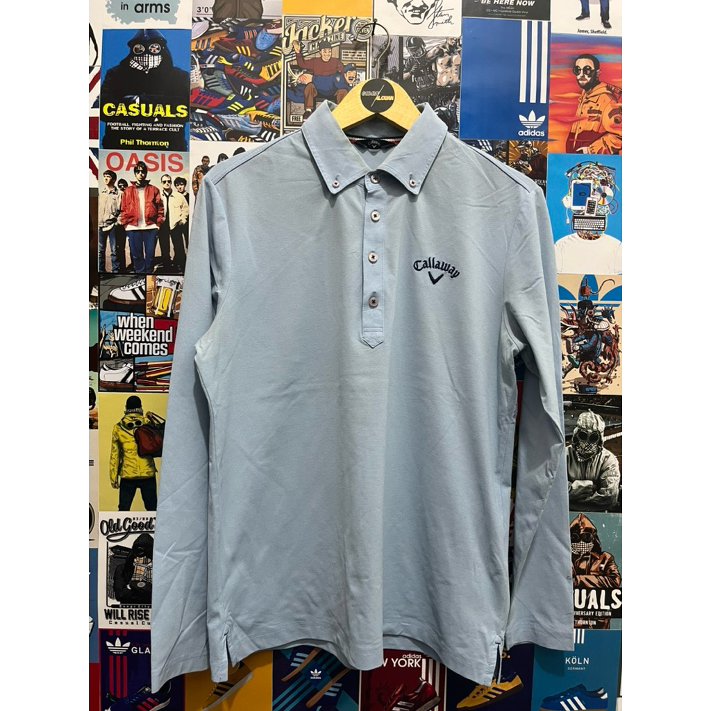 Long Sleeve / Polo Shirt / Rugby Shirt / Vintage / Second / CALLAWAY
