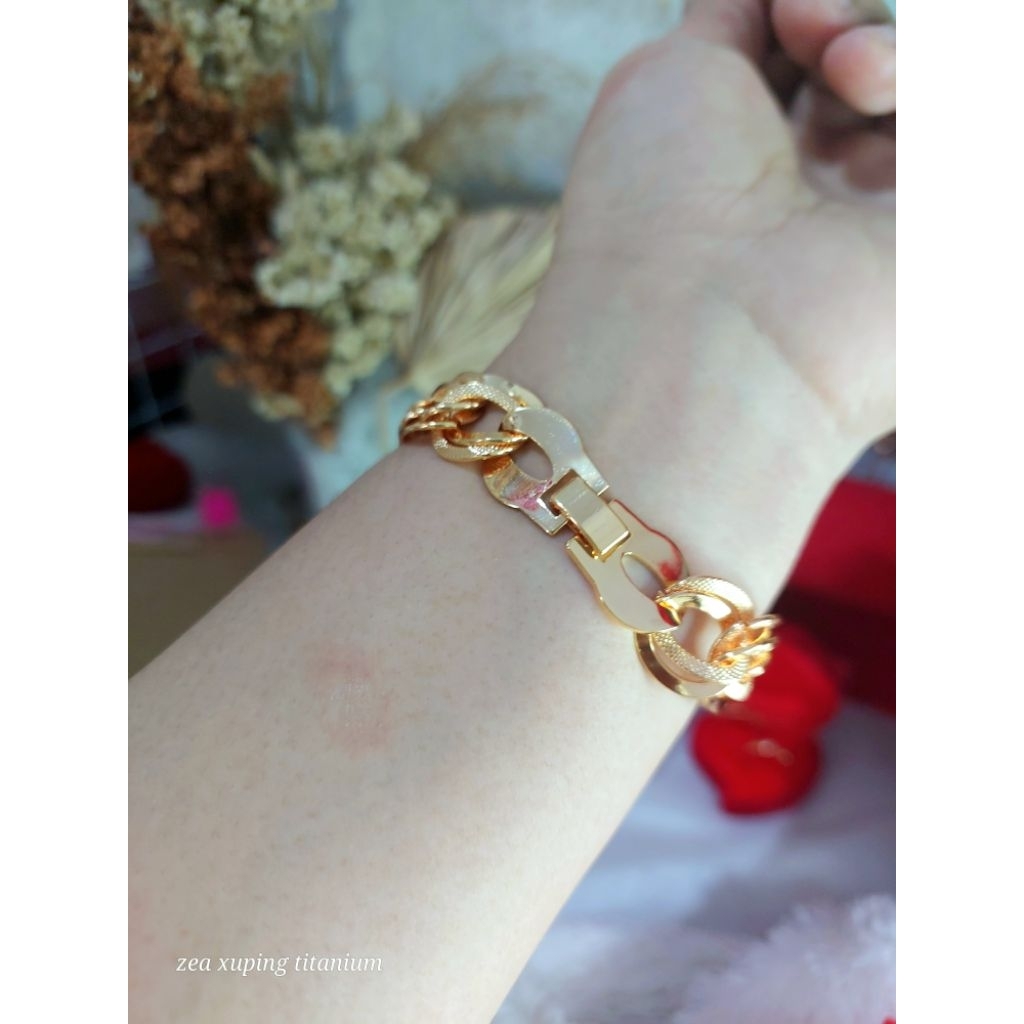 Gelang rantai sisik naga lipan wanita