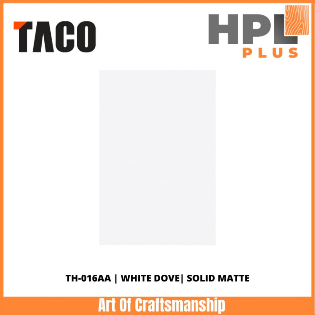 WHITE DOFF - TACO HPL TH  016 AA