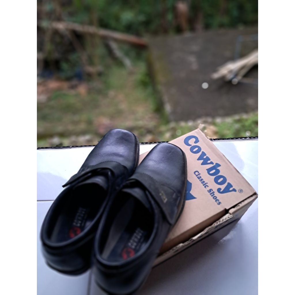 Preloved - Sepatu Pantofel Pria Cowboy
